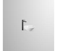 Alape SET.SB.K360.GS Set de lavabo, vasque en forme de cuvette incl. robinetterie, diamètre 360mm, 063600, Couleur: noir mat
