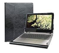 Alapmk Spécialement Protection Housses pour 11.6" Lenovo Chromebook C340 C340-11 Series Laptop [Pas Compatible avec: Lenovo Chromebook C340-15/Chromebook C330-11],Noir