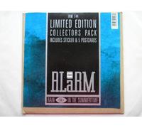 Alarm - Alarm Rain 7" IRM 144 EX/EX 1987 envelope sleeve with sticker & postcards