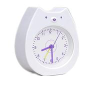 Alarm Clock Alarm Clock - Cute Kids Alarm Clock Analog Quiet Silent No Ticking No Snooze Sleep Training Battery Operated Rechargeable Night