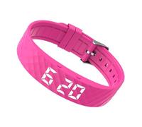 Alarm Clock Bracelet réglable Vibrating Wrist Timer, Silent Watch Style Reminder Band, Comfortable Smart Device | Lightweight Rechargeable Wristband, Portable Discreet Alarm Accessory, Gentle