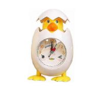 Alarm Clock Cartoon Chicken Egg Shell Desktop Clock for Children Gift Home Decor1pcs-Good