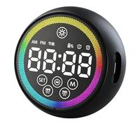 Alarm Clock - LED Display Portable Loud Sound Digital Desk Clock, Compact Time Display Device for Reliable Up Alerts and Daily Schedule Management | Modern Digital for Bedside Office Kitchen Bath
