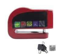 Alarm Disc Brake Lock, Portable Bike Wheel Lock, Anti-Theft Disc Locks with Sturdy Material, Motorcycle Security, Brake Locks with Compact Design, Bike Accessory for Scooters Motorbikes