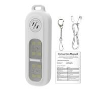 Alarm Keychain Women, Safety Siren Device, 130db Personal Security Tool with Strobe Light Function, Portable Accessory for Girls Night Cycling Travel Outdoors, 3.07x1x0.71 inches