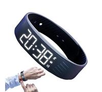 Alarm Watch, Digital Watch, 4.72x7.48 Inches, Smart Wristband, Adjustable Clock, Built in Vibration Alert Feature, for Home, School, Travel, Sports, Outdoor, Bedroom, Heavy Sleepers, Kids, Adults