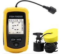 Alarme 100M Sonar Portable détecteur de poisson 45 degrés couverture du Sonar écho sondeur alarme transducteur lac pêche en mer
