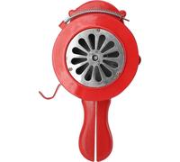 Alarme à manivelle 110db Alliage d'aluminium Portable Urgence Sécurité Manuel Sirène Sirène portative Klaxons Alarme pour Incendie soudain Rouge