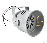 Alarme à Moteur électrique, Sirène de Raid Aérien Résistante à Moteur Alarme de Klaxon en Métal de Prévention des Incendies de Véh