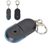 Alarme Anti-perte sans fil, localisateur de clé, sifflet, son, lumière LED avec batterie