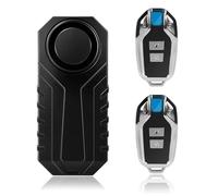 Alarme antivol de vélo 113 dB avec télécommande, alarme de sécurité sans fil à vibrations pour moto électrique, accessoires de vélo électrique, système d'alarme de voiture étanche avec détecteur de