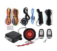 Alarme antivol Universelle pour Voiture et système d'entrée sans clé, démarrage du Moteur à Distance par Bouton-Poussoir avec entrée sans clé Passive PKE, déverrouillage du Coffre