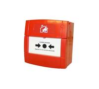 Alarme autonome - Déclencheur manuel rouge ADMR0001 Cordia Incendie