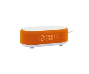 Alarme avec entré de chargeur et blutooth Karlsson Vogue Orange TU
