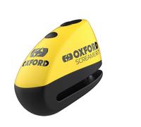 ALARME BLOCAGE DISQUE DE FREIN MODELE SCREAMER XA7, BROCHE 7MM, NOIR/JAUNE FLUO
