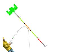 Alarme claire pour canne à pêche avec indication de poissons, alerte de morsure imperméable sensible pour débutants, jour et nuit