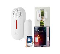 VisorTech Alarme connectée XMD-104.app Compatible Alexa et Google Assistant 110 dB Détection 8 m