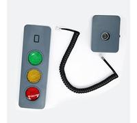 Alarme d'aide au stationnement à LED, capteur de stationnement de Garage, Aide au stationnement de Garage à Batterie fixée au Mur, avec feu Tricolore, Convient à Tout Garage et Conduct