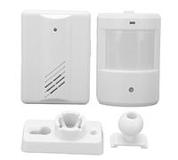 Alarme d'allée émetteur Infrarouge récepteur de Sonnette capteur de Mouvement pour la sécurité de la Maison matériau ABS système Solaire Longue portée résistant aux intempéries