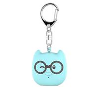 Alarme d'autodéfense - Dispositif de sécurité personnelle ABS 4,7 x 4,3 x 2,3 cm, sirène puissante Rechargeable, éclairage intégré, Outil Portable léger | Porte-clés Gadget pour Femmes Hommes