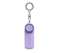 Alarme de 130 dB avec lampe de poche LED, dispositif de sécurité réutilisable pour adultes, enfants, personnes âgées, urgences, alarme de sécurité facile à tirer pour un usage quotidien