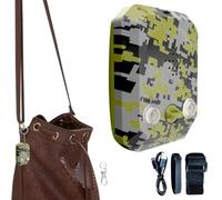 Alarme de Camping 120 DB - Dispositif de Survie à Haut Volume, Construction Robuste et résistante intempéries, capteur d'activation Rapide de 5,4 x 4 x 2 cm, Alerte sonore | Sirènes de sécurité de