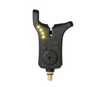 Alarme de canne pour pêcheurs avec réglage de la tonalité et du son réglables, disposition d'alerte LED, base de pêche filetée 3/8 pour une utilisation à la côte, alarme électronique, alerte LED