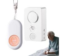 Alarme de capteur de lit - ABS 3 pouces | Sonnette de salle sans fil - Moniteur de sommeil étanche pour personnes âgées, adultes, énurésie, soins d'intérieur, soins infirmiers à l'hô