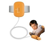 Alarme de concours de lit - Système d'alerte de sommeil avec son réglable et modes de vibration - Alarme d'entraînement pour garçons et filles - Chargeur USB - Appareil de parking de nuit haute