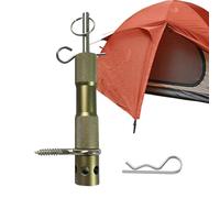 Alarme de Fil d'excursion en Aluminium - Kit de sécurité périmètre extérieur avec - Déclencheur Compatible - Appareil de sécurité Portable pour Le Camping, la Chasse ou à la Maison - Outil