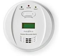 Alarme de monoxyde de carbone Nedis DTCTCO40WT Blanc Blanc