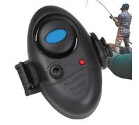 Alarme de morsure de canne à pêche - Alarme de poisson à LED électronique | Indicateur de morsure de lumière sonore sensible | Dispositifs d'alerte de pêche à la carpe étanche, alarmes de tige portabl