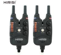 Alarme de morsure de pêche à la carpe Hirisi avec volume réglable, tonalité, sensibilité et indicateur LED - Accessoire de pêche essentiel LED-light 1pcs