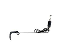 Alarme de morsures de canne à pêche à la carpe avec clip de canne à montage rapide, accessoire de bras en métal, ensemble d'outils d'installation pour pêche en lac pour pêcheurs
