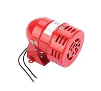 Alarme De Moteur Industriel Bell, 220V 120Db Ms-190 Sirène Alarme Extérieure,Alarme Ring Rouge, Klaxon Son Continu SirèNe pour Usine, Zone RéSidentielle, Rue Commerciale