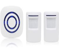 Alarme de passage, sonnette de magasin Système d'alarme sans fil avec détecteur de mouvement Détecteur d'accès Sonnette de mouvemen