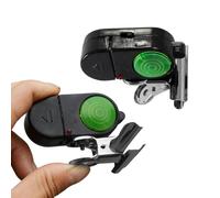 Alarme de pêche - Alerte de morsure sonore et LED pour la pêche de nuit, conception de serrage avec fonction de détection sensible pour les professionnels des débutants adultes Père , 2,56x2.56x1,