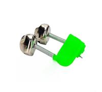 Alarme de pêche anti-chute pour la pêche en mer de nuit, indicateur de touche compact avec clip sécurisé, 3 options de couleur pour une haute visibilité, construction ABS pour une utilisation en eau