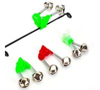 Alarme de pêche avec anti-chute 10pcs/20pcs pour canne à pêche de mer et de nuit avec fixation sécurisée (C-10pcs)
