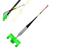 Alarme de pêche pour cannes - Détecteur de ligne de pêche clair pour Biting - Accessoires de détecteur de punaises étanches pour pêche à la carpe Utilisation jour et nuit par des pêcheurs expérimentés