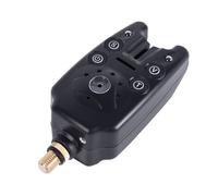 Alarme De Pêche Réglable,Dispositif D'alarme À La Morsure Avec Volume Du Son Et Sensitivité Ajustable, Alerte Sonore, Étanche, Matériel Pour Canne À Pêche Avec 2 Led, 1 Pièce,