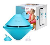 Alarme de piscine solo intelligente avec application Bluetooth, pour piscines hors sol et creusées, sirène puissante de 110 dB, étanchéité IP68, installation rapide.