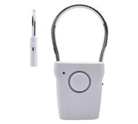 Alarme de porte - alarme de porte de 14 cm, capteur de sécurité ABS, avertissement d'entrée de fenêtre sans fil avec 120 DB trois niveaux de sensibilité portable alimenté par batterie pour