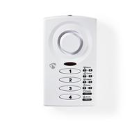 Alarme de porte/fenêtre | Alimentation par piles | 3x AAA/LR03 | 85 dB | Blanc