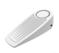 Alarme de porte portable 130 dB avec capteur de vibrations pour déclenchement instantané - Base en silicone antidérapante - 9,8 cm - Pour la maison, l'appartement, le dortoir, les étudiants pour