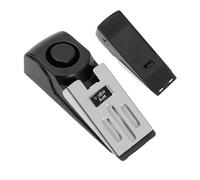 Alarme de Porte Portable - Capteur de Volume élevé 120 DB, Base en Caoutchouc antidérapant, cale métallique antivol | Butoir de Porte pour Maison, dortoir, hôtel, Appartement, entrée, sécurité