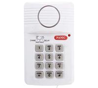 Alarme de porte sans avec clavier anti-panique pour bureau, garage, abri de jardin