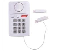 Alarme de porte sans fil puissante avec clavier de sécurité à code PIN panique pour maison, bureau, garage ou abri de jardin