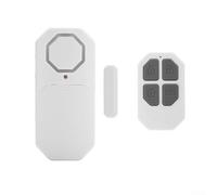 Alarme de porte sans fil télécommandée 140 dB avec 5 modes et volume réglable, indicateur LED pour alertes visuelles de sécurité à domicile