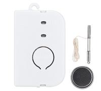 Alarme de rappel d'injection mini ABS durable, petite alarme d'avertissement d'injection 85 dB 3 V, blanc